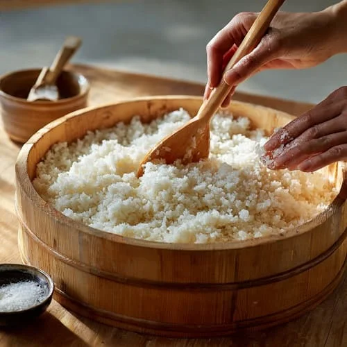 طريقة أرز السوشي المثالي