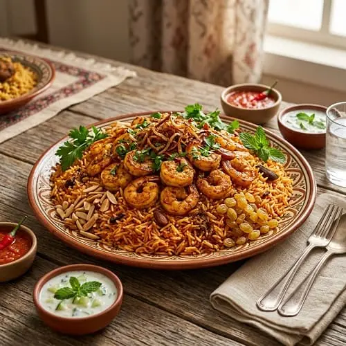كبسة الروبيان السعودية