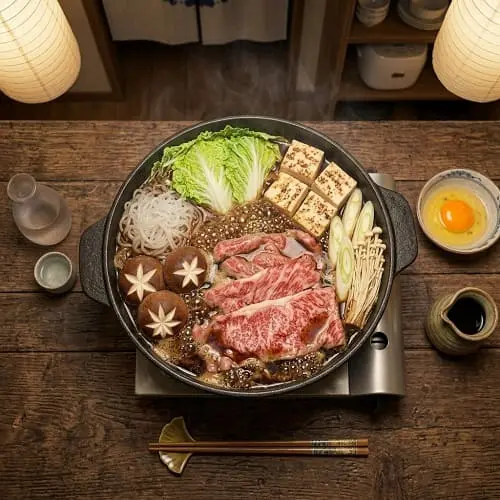طريقة عمل سوكيياكي في المنزل خطوة بخطوة